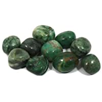 Piedras de Jade africana pulidas (20 mm a 25 mm)- paquete de 10 unidades